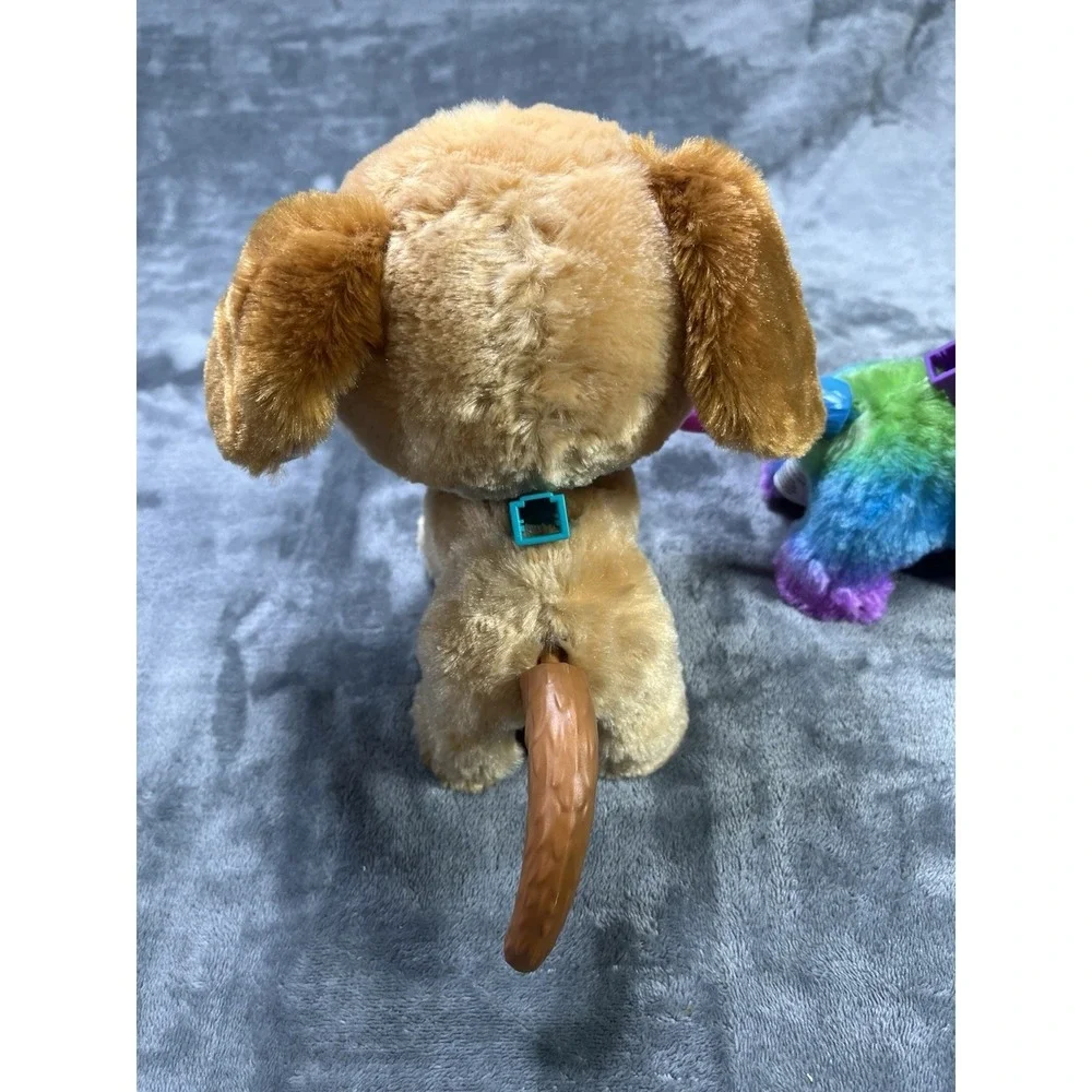 Fur Real Furreal Walkalots Rainbow Walk Talk Unicorn Dog Hasbro Toy Plush Tested